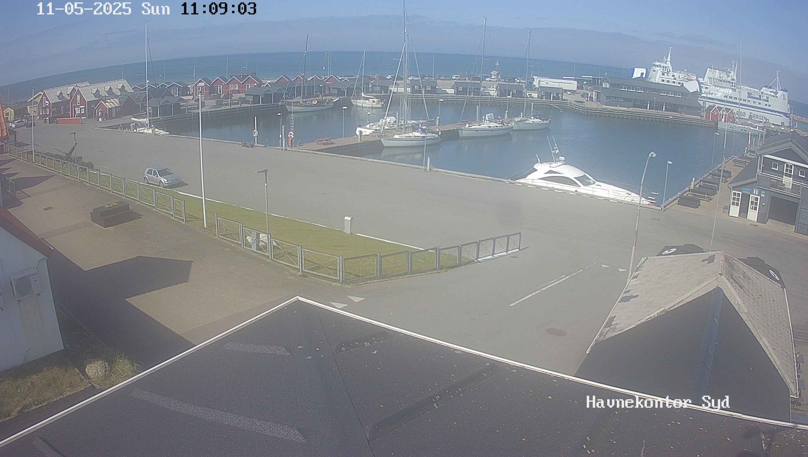 Webcam Vesterø Havn, Læsø, Nordjylland, Dänemark