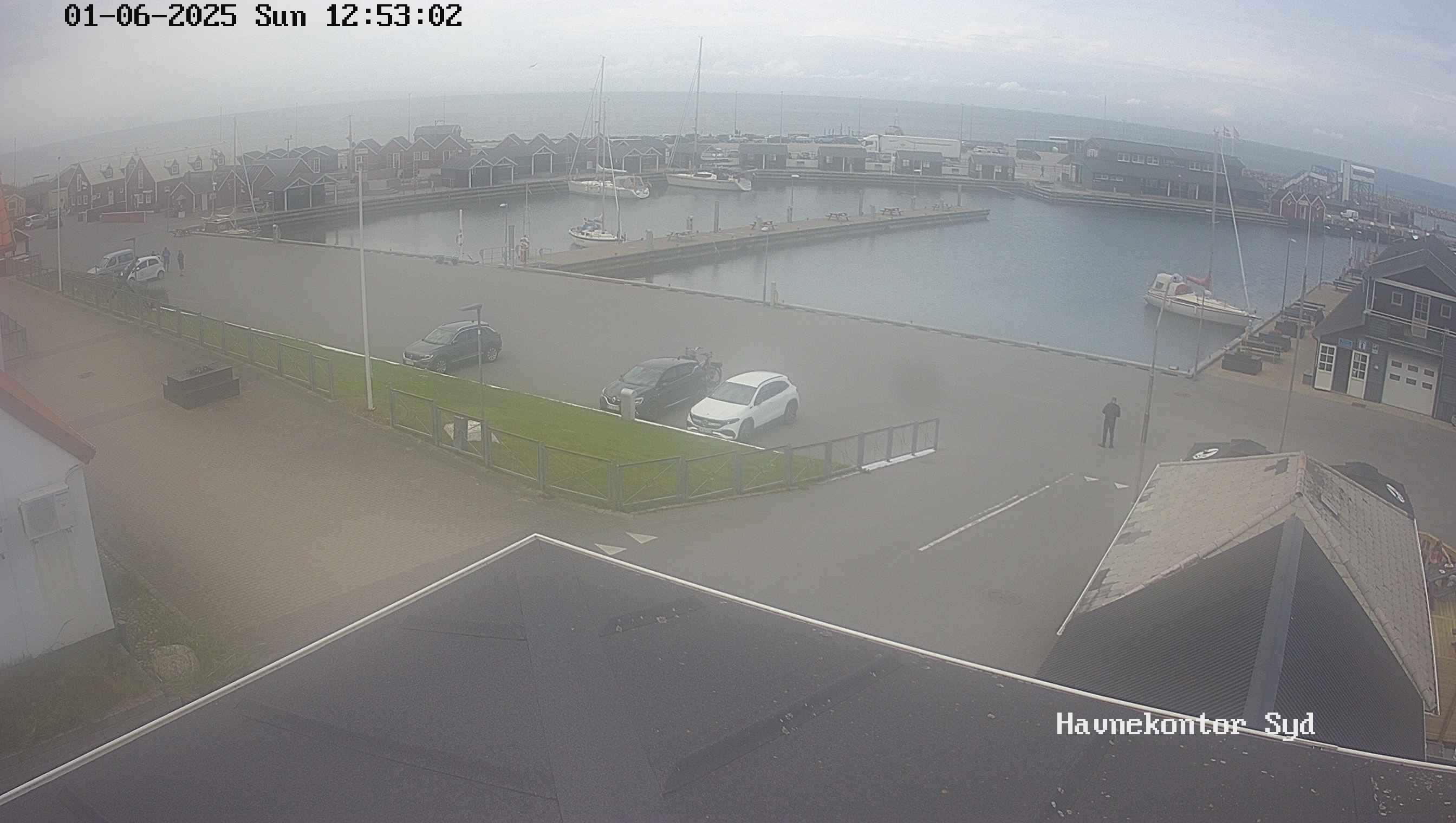 Webcam Vesterø Havn, Læsø, Nordjylland, Dänemark