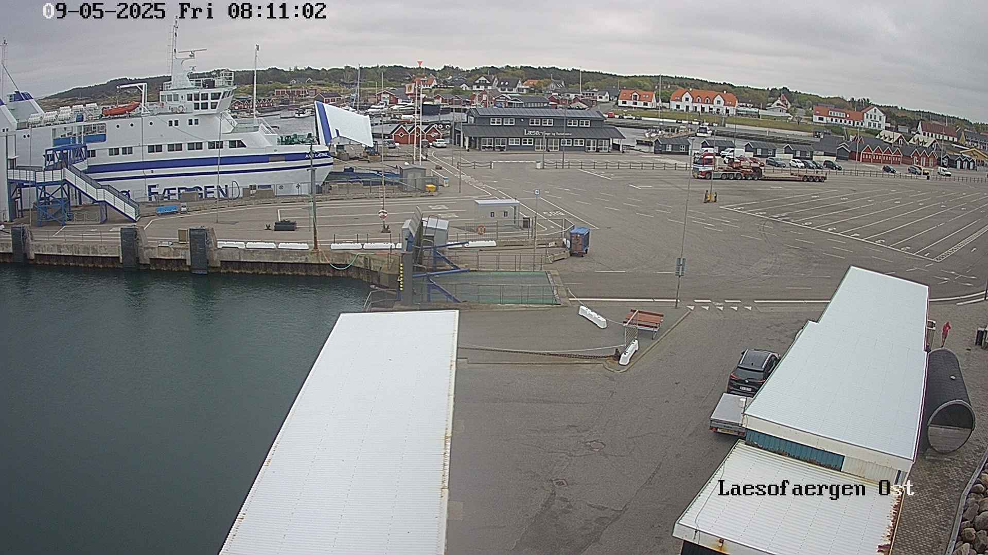 Webcam Vesterø Havn, Læsø, Nordjylland, Dänemark